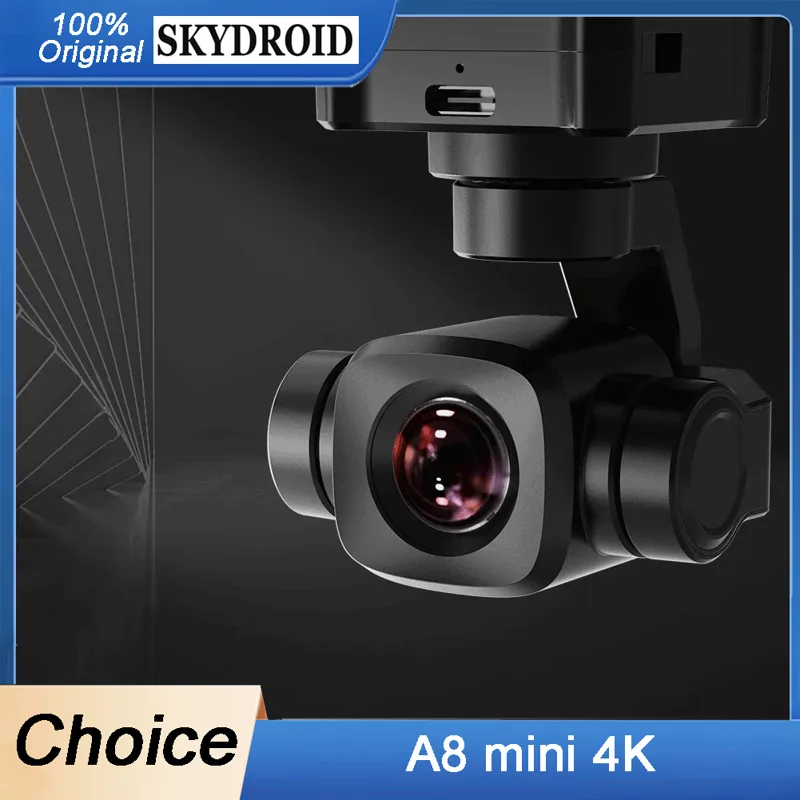 Drone Camera Vlog - Câmera Gimbal Mini 4K 8MP SIYI