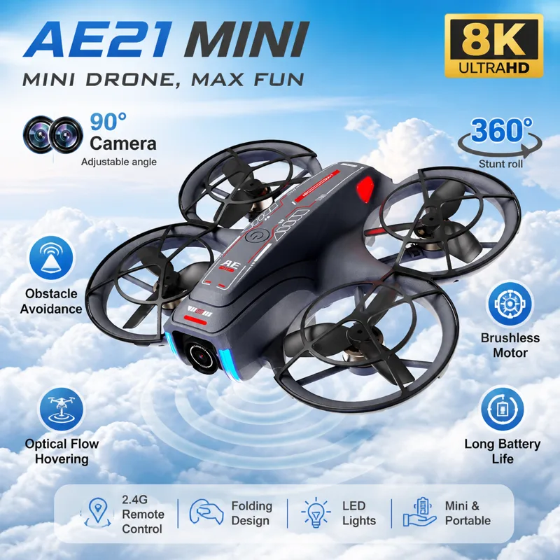 Drone Camera With Gimbal - Introdução ao Drone GPS 8K Profissional