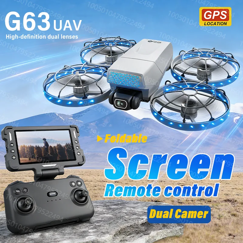 Drone Camera Vlog - Novo drone g63 rc 8k 5g