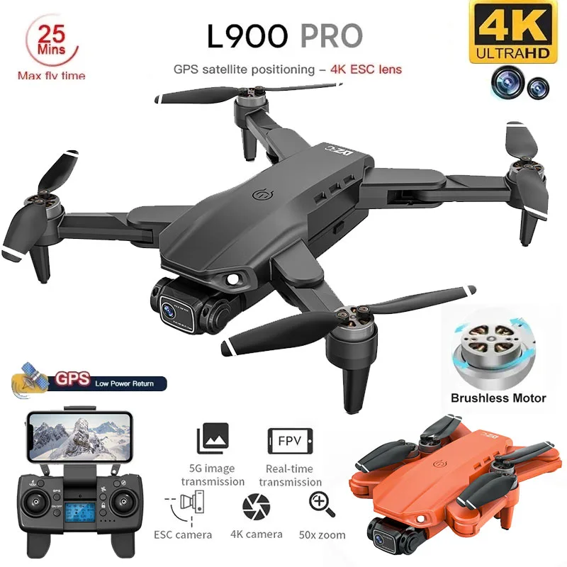 Drone Camera Hd - L900 pro gps drone 4k profissional
