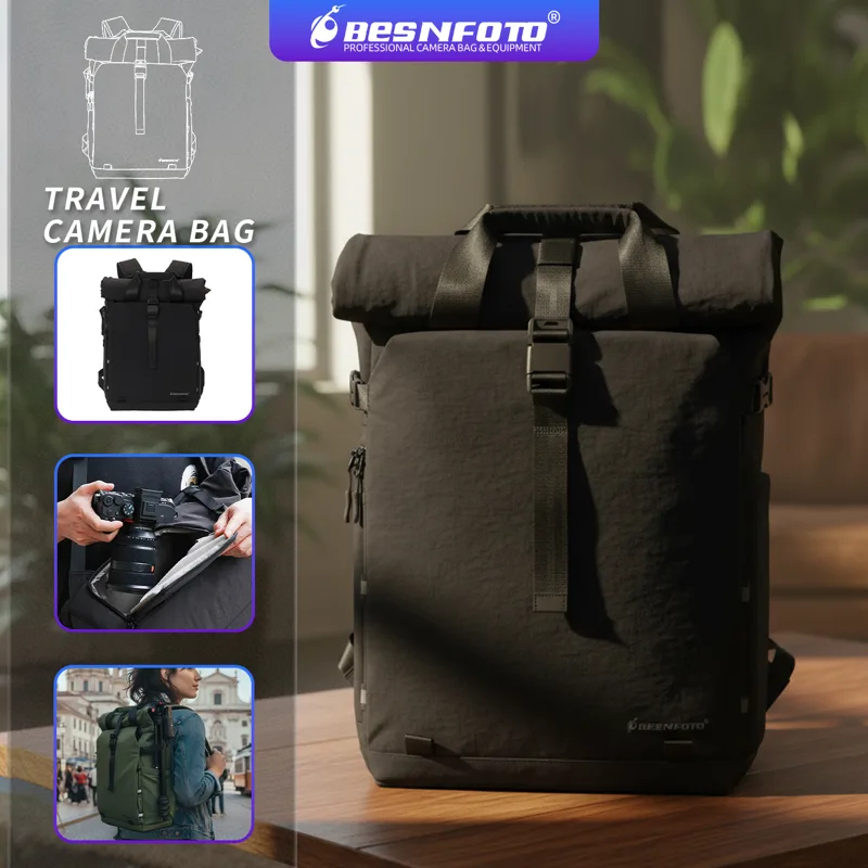 Drone Camera Waterproof - Mochila Profissional para Câmera Besnfoto, Impermeável,