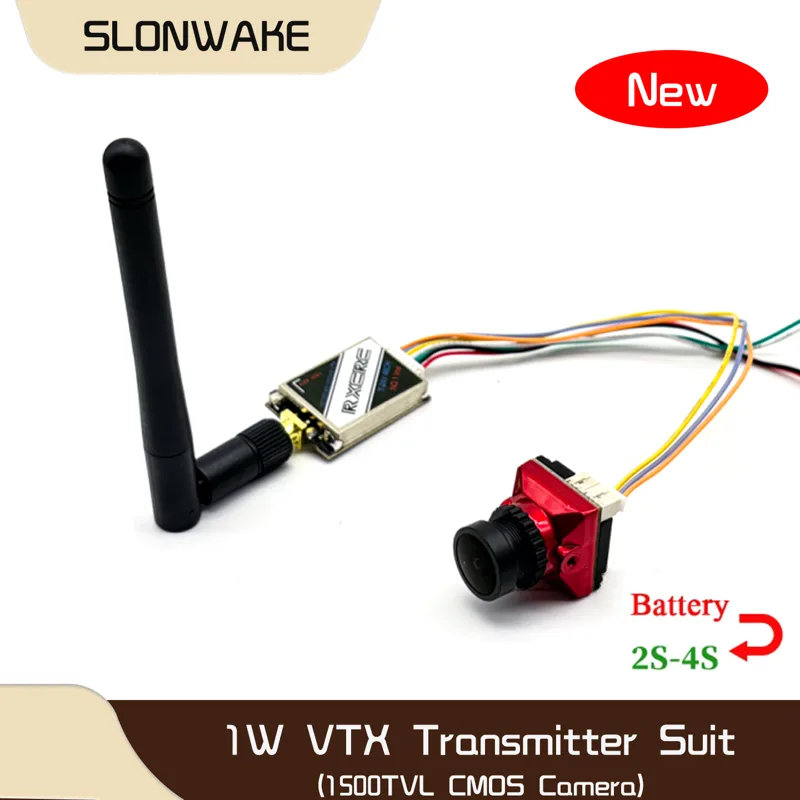Drone Camera Lens - Transmissor de Vídeo Ajustável SLONWAKE 5.8G