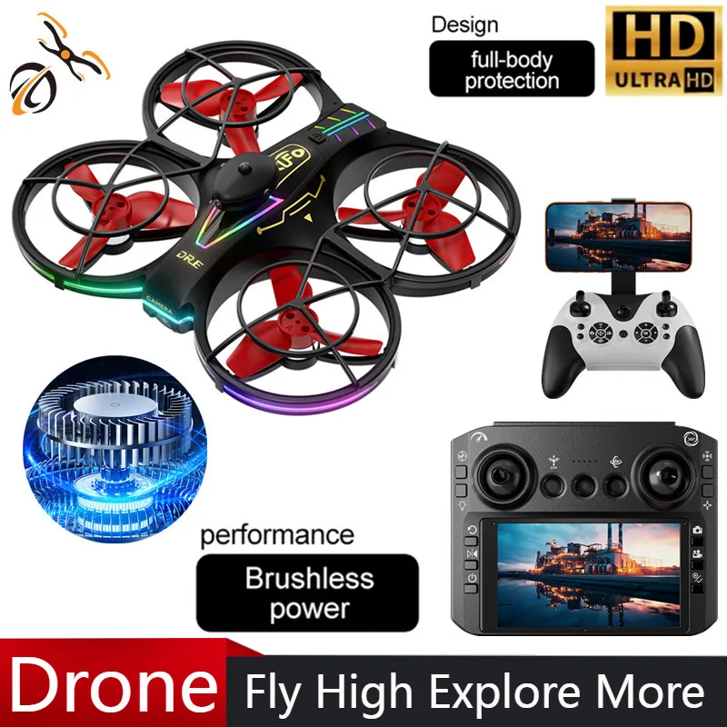 Drone Camera With Gimbal - Drone Profissional RH830 RC com Câmera