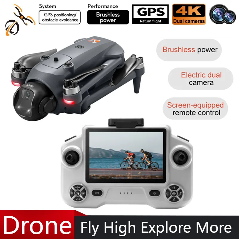 Drone Camera With Gimbal - NOVO YL059 Mini Quadricóptero RC Drone
