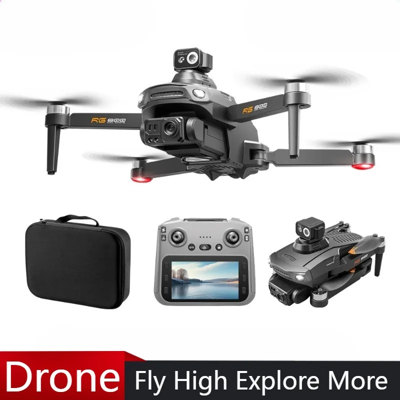 Drone Camera With Gimbal - Novo drone rg800 max 1080p câmera