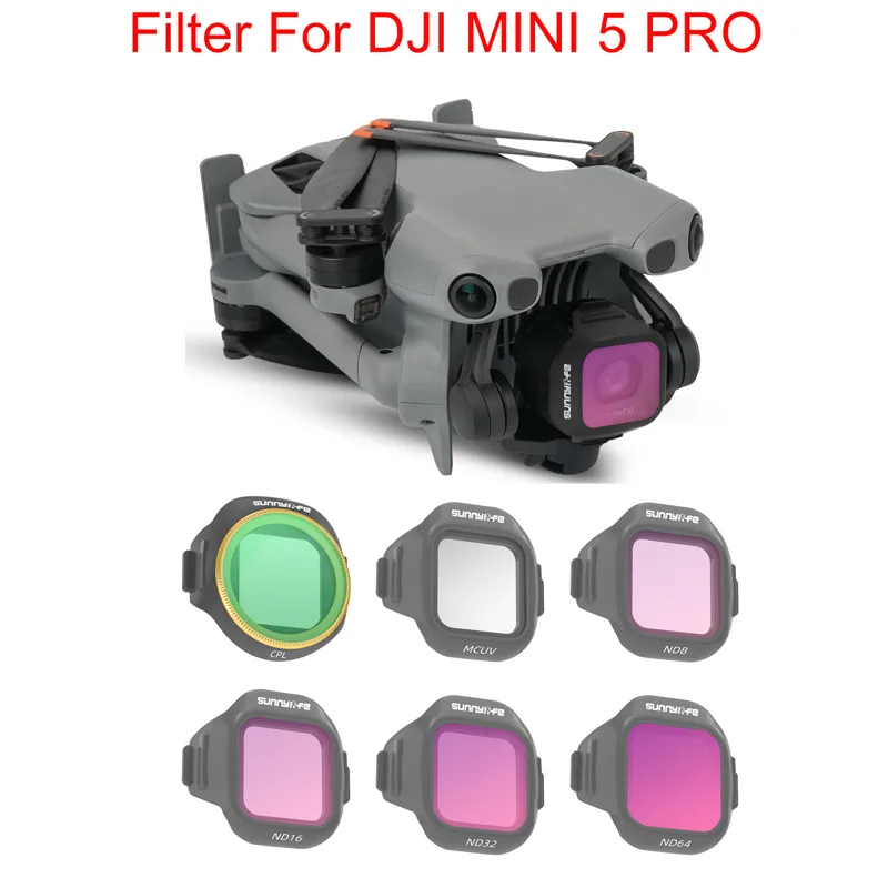 Drone Camera Filter - Filtro de drone para dji mini
