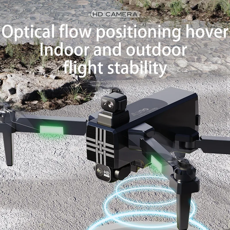Drone Camera Wide Angle - Anti Shake Drone com Pan Tilt,