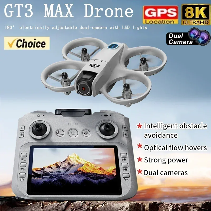 Drone Camera Night Vision - 2026 NOVO GT3 Mini com Drones