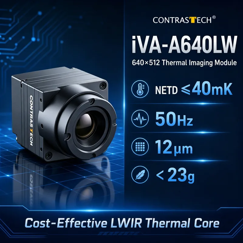 Drone Camera Thermal - Módulo de Imagem Térmica LWIR 640x512