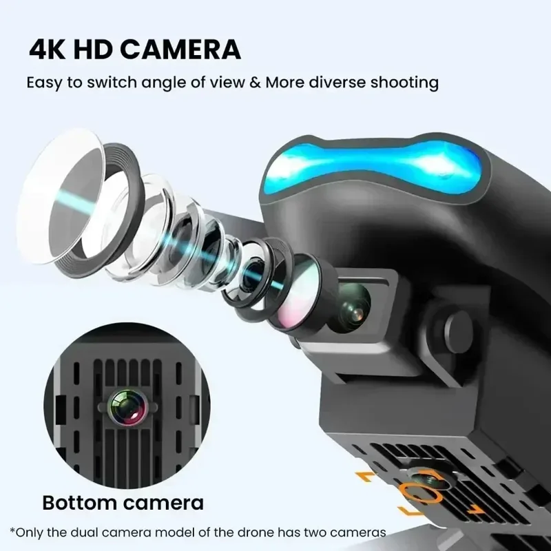 Novo drone e99pro rc 4k profes - Drone Camera Wide Angle avaliação e preço