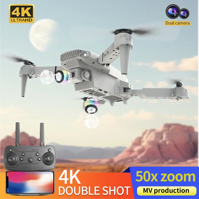 2026 NOVO E88 Drone RC Profiss - Drone Camera Wide Angle avaliação e preço