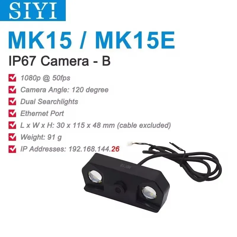 Câmera FPV à Prova d'Água SIYI - Drone Camera Waterproof avaliação e preço