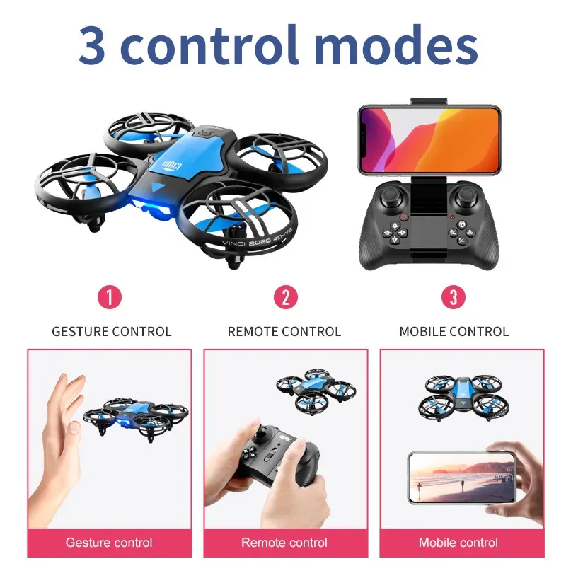 Novo Mini Drone V8 4K Profissi - Drone Camera Wide Angle avaliação e preço