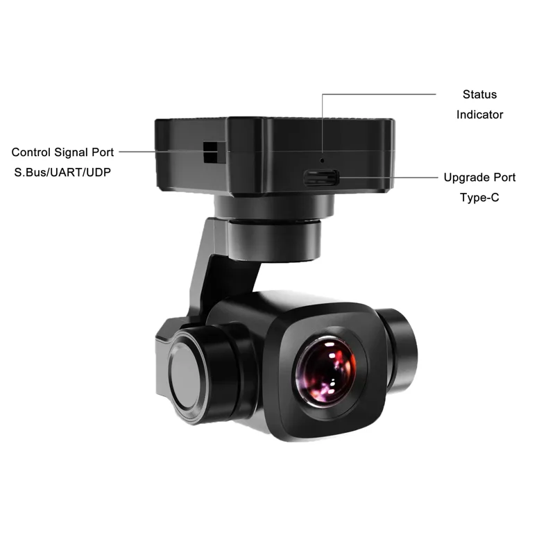 Câmera Gimbal Mini 4K 8MP SIYI - Drone Camera Vlog avaliação e preço