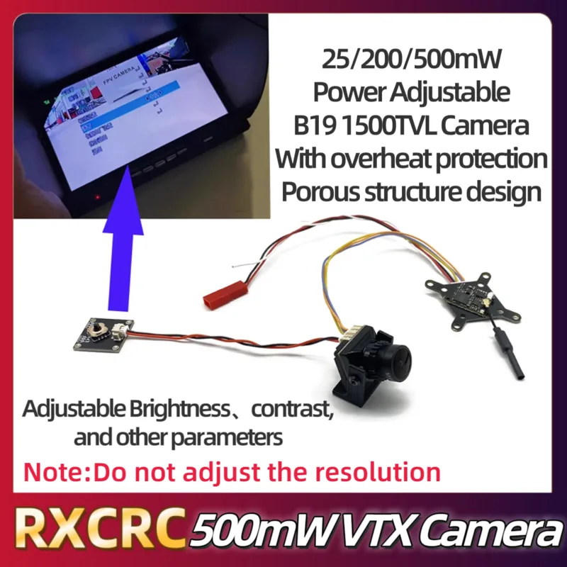 RXCRC FPV 5.8G Módulo 48CH 500 - Drone Camera Lens avaliação e preço