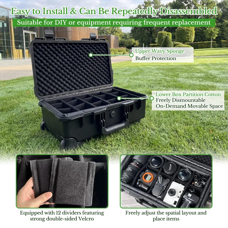 Maleta Profissional Grande e R - Drone Camera Professional avaliação e preço