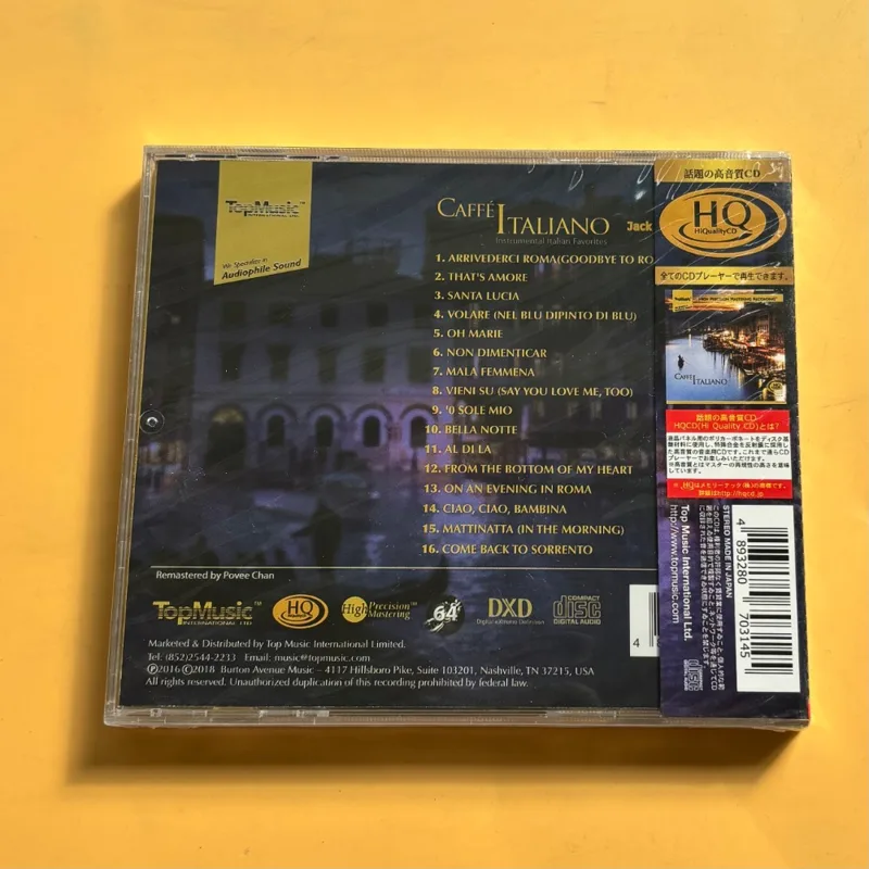 CD de Música Italiana para Caf - Drone Camera Stabilized avaliação e preço