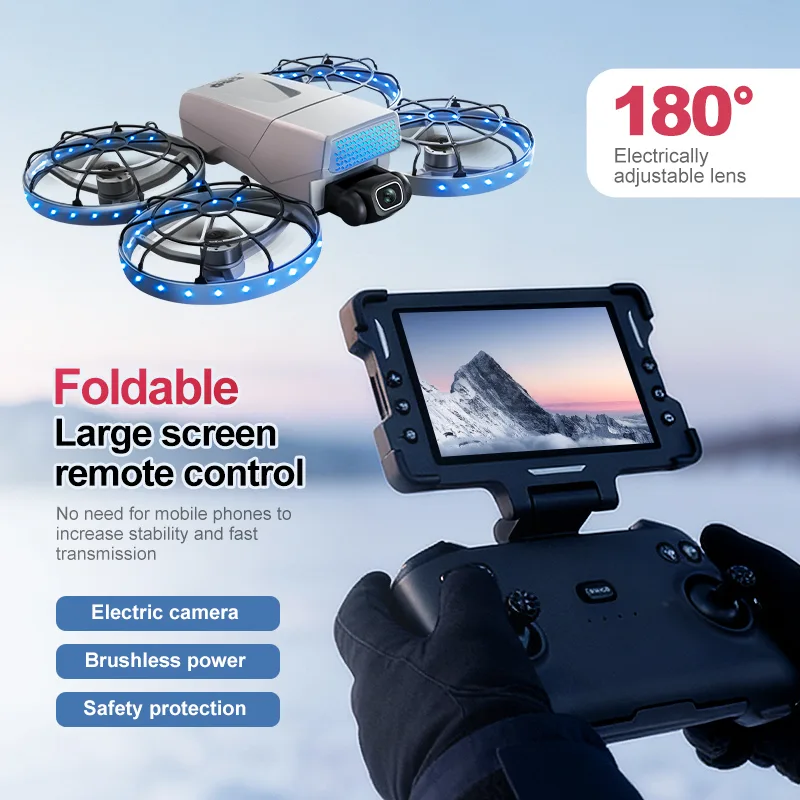 Novo drone g63 rc 8k 5g 2.4g g - Drone Camera Vlog avaliação e preço