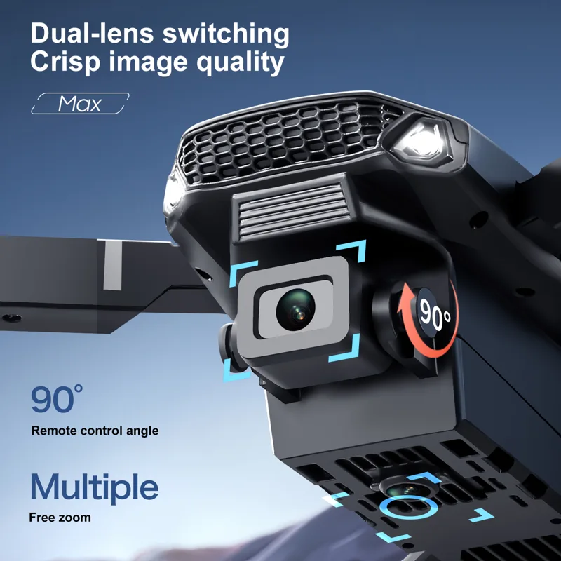 2025 Novo quadricóptero E88 E9 - Drone Camera Hd avaliação e preço