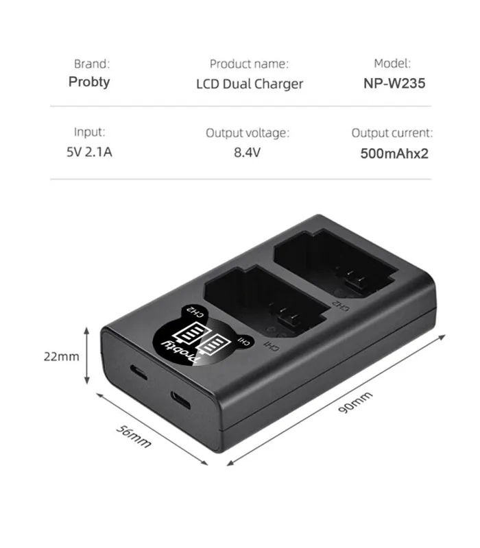 2200mAh NP-W235 NP W235 Bateri - Drone Camera Action avaliação e preço