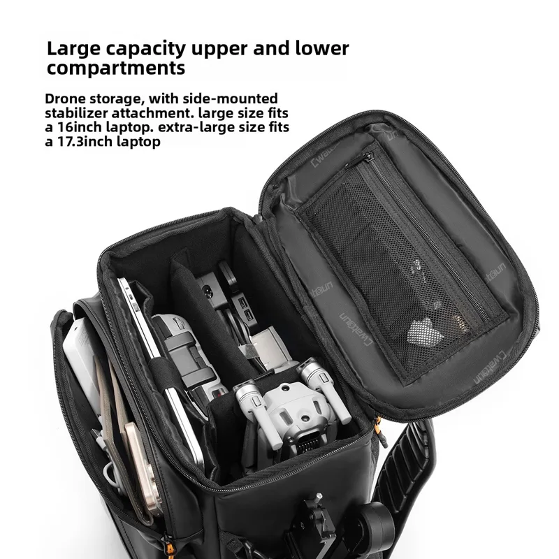 Mochila portátil integrada par - Drone Camera Waterproof avaliação e preço