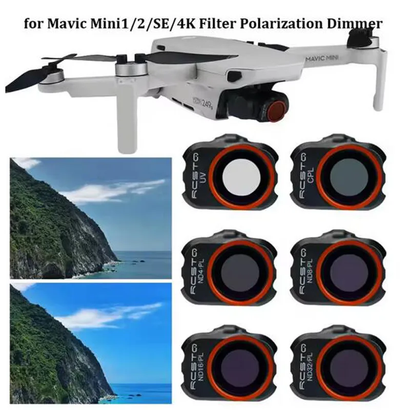 Filtro de drone para dji mini  - Drone Camera Filter avaliação e preço