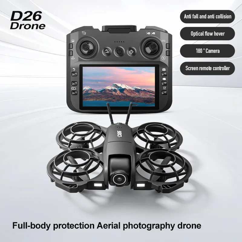 Drone D26 4K Aéreo HD 180 °    - Drone Camera With Gimbal avaliação e preço