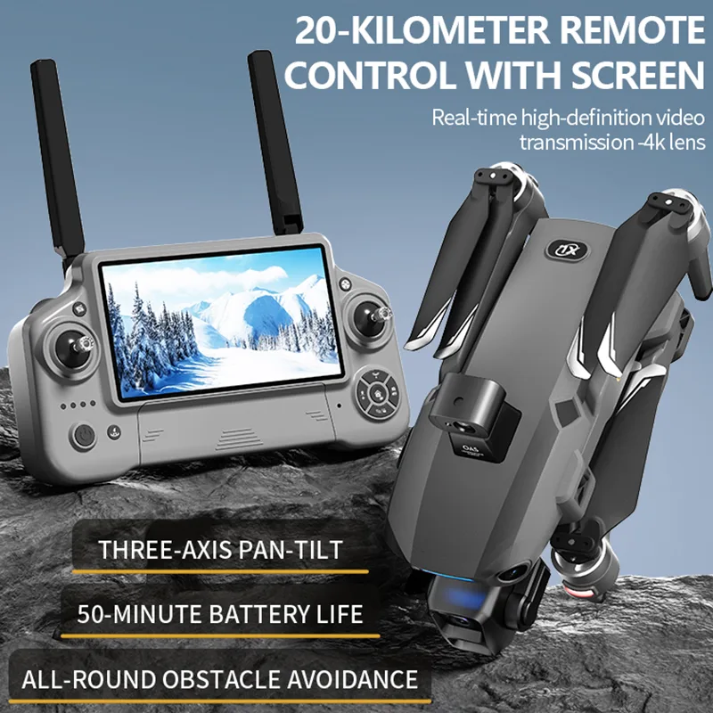 Novo Drone 8K com Câmera Dupla - Drone Camera With Gimbal avaliação e preço