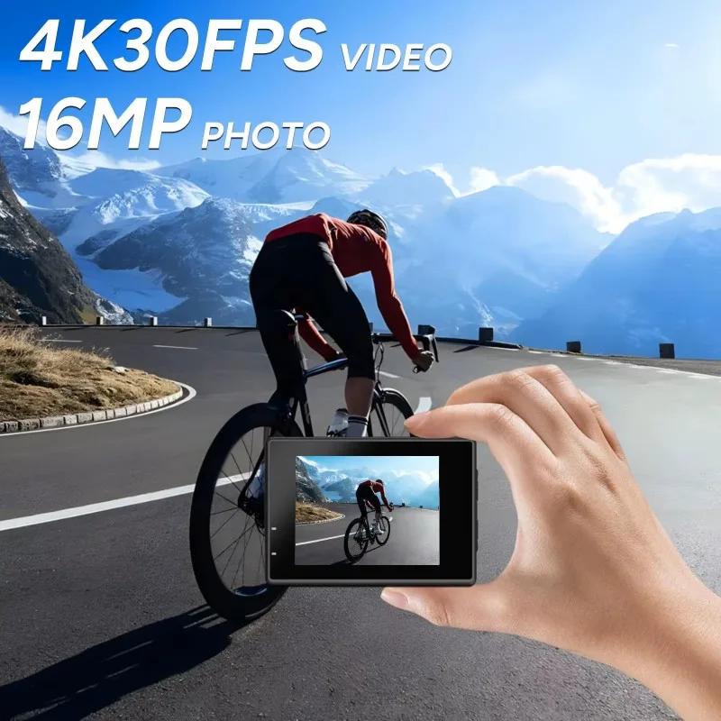Câmera de Capacete Dual Screen - Drone Camera Action avaliação e preço