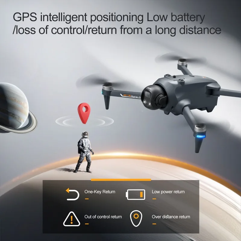 NOVO YL059 Mini Quadricóptero  - Drone Camera With Gimbal avaliação e preço
