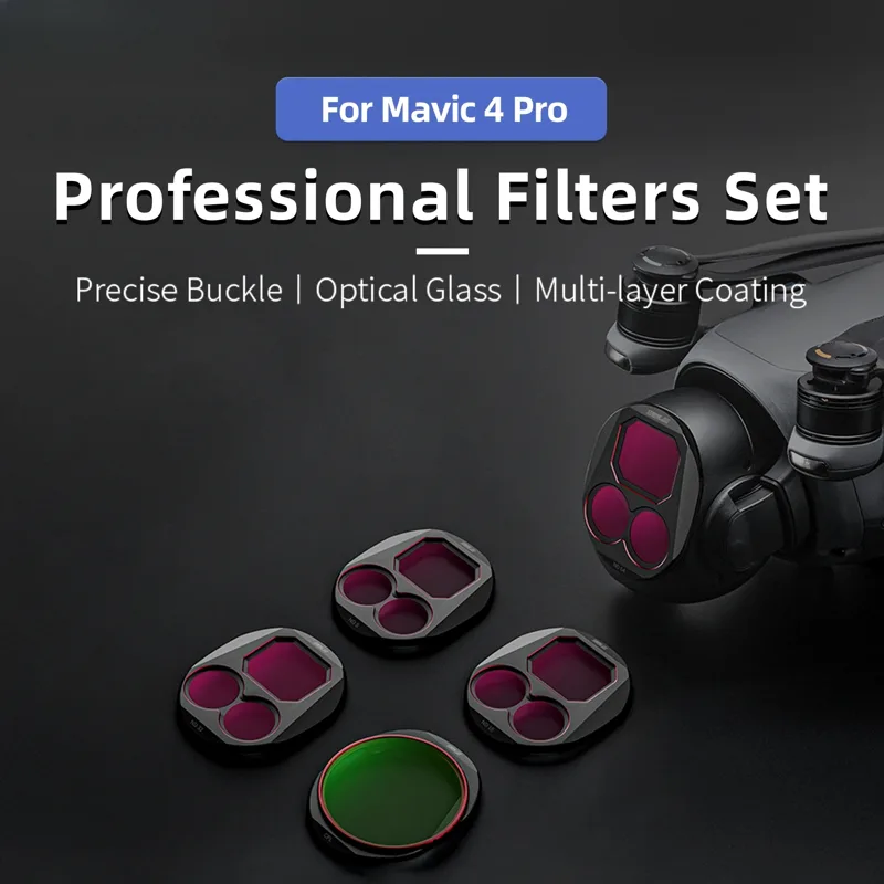 Conjunto de 4 Filtros ND para  - Drone Camera Waterproof avaliação e preço