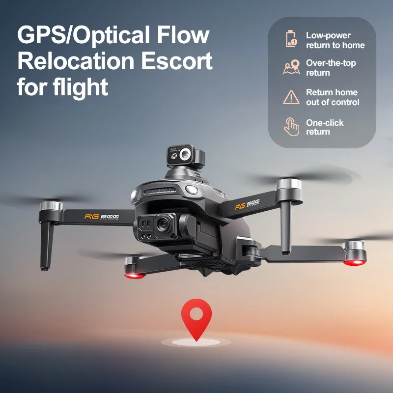 Novo drone rg800 max 1080p câm - Drone Camera With Gimbal avaliação e preço