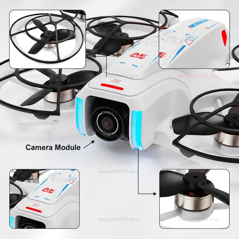 Novo Drone AE21 2026 com Câmer - Drone Camera With Gimbal avaliação e preço
