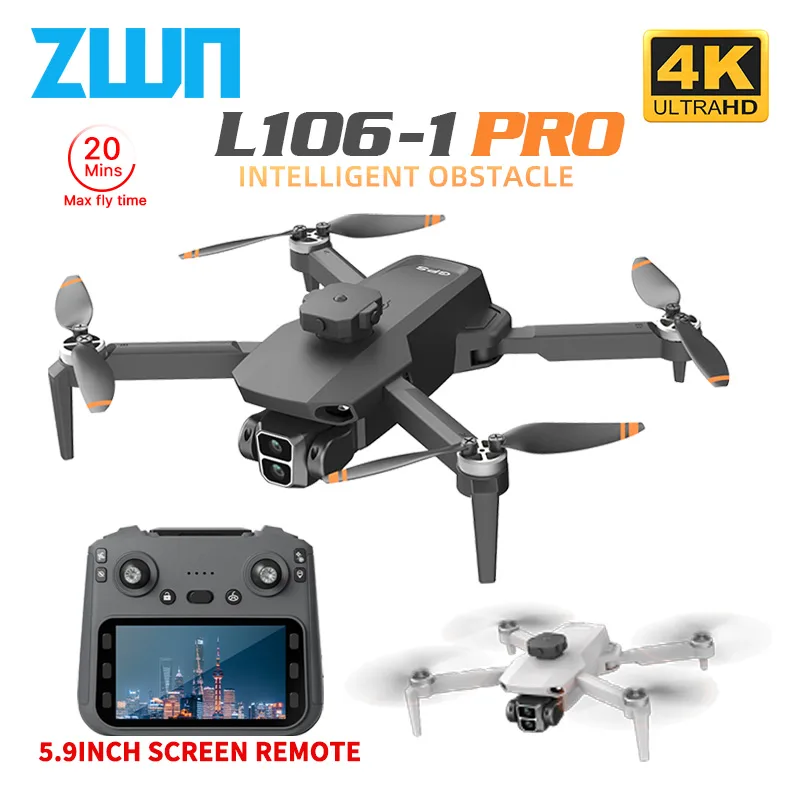 L106-1PRO GPS Drone Profission - Drone Camera 4K avaliação e preço