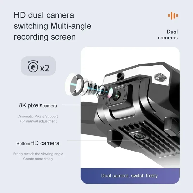 Drone G6 Pro com Câmera Dupla  - Drone Camera Professional avaliação e preço