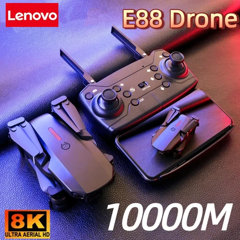 Lenovo novo e88 pro wifi fpv d - Drone Camera Wide Angle avaliação e preço