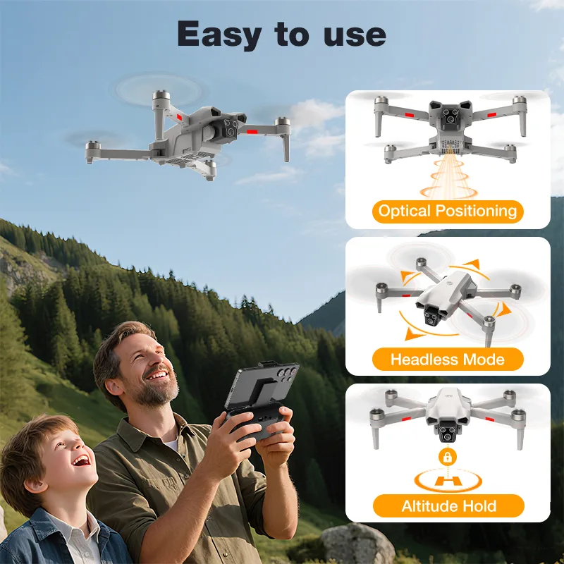 NOVO Drone L017 Pro Brushless  - Drone Camera With Gimbal avaliação e preço