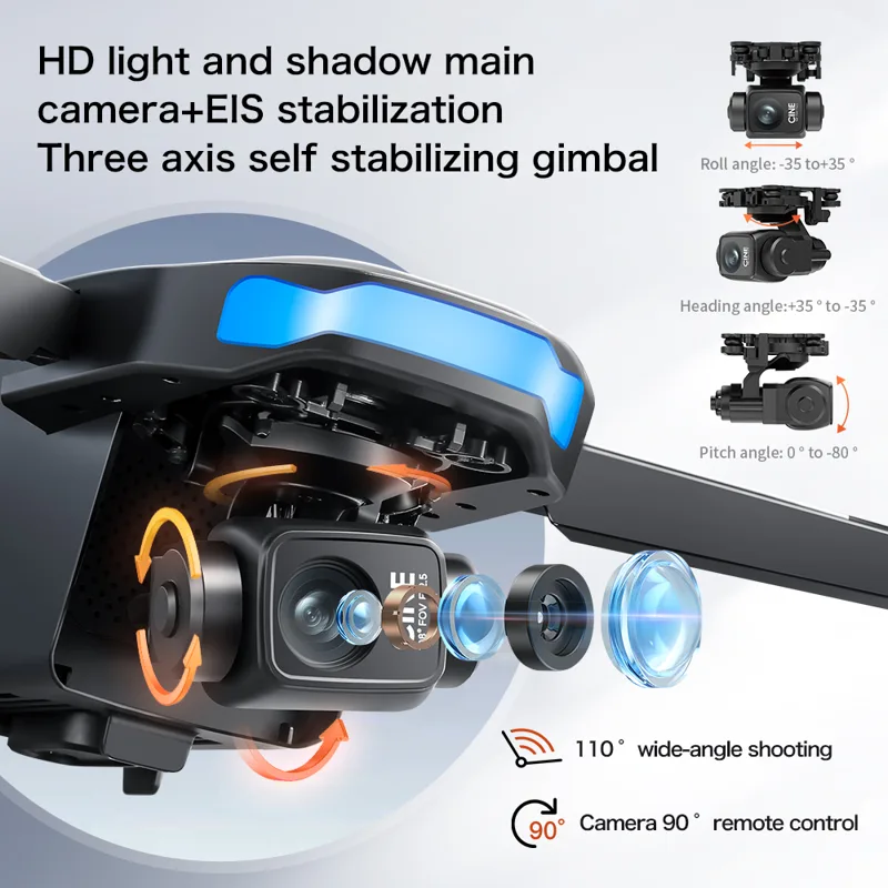 Novo Drone S-X1 MAX GPS 8K Pro - Drone Camera With Gimbal avaliação e preço