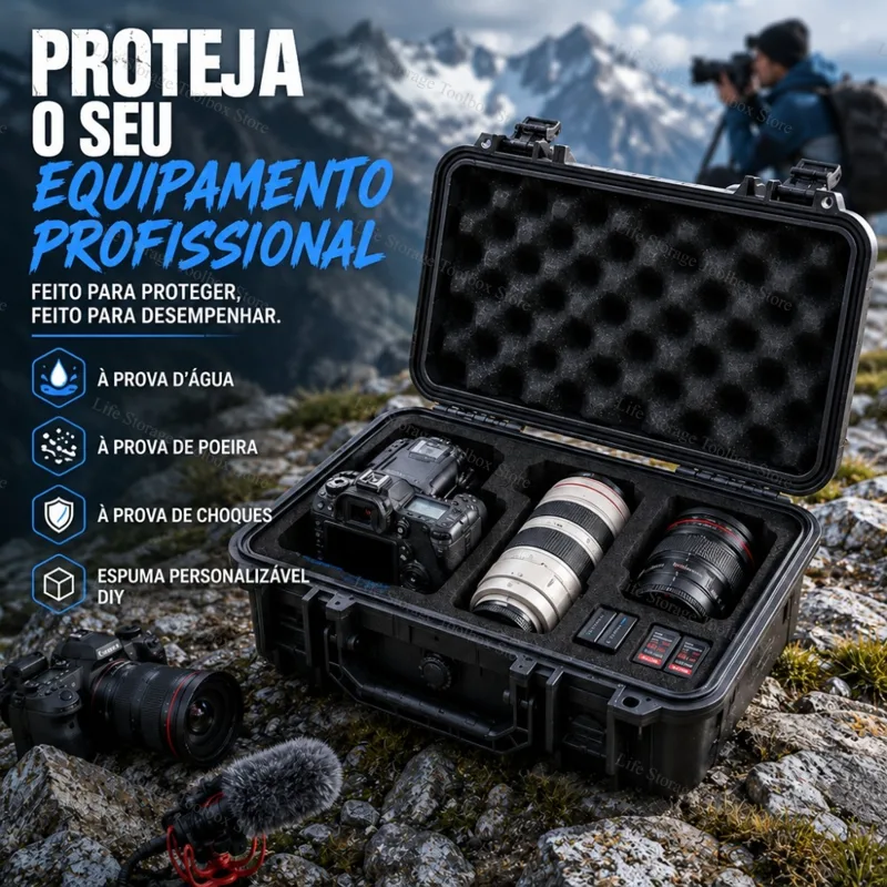 Estojo Rígido Portátil de 250m - Drone Camera Waterproof avaliação e preço