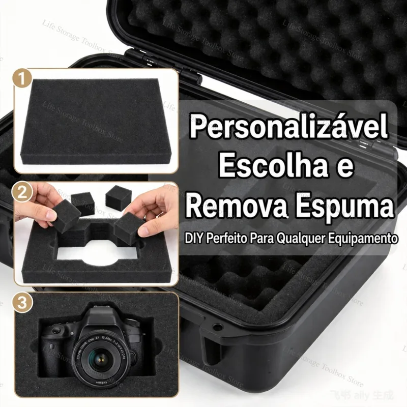 Estojo Rígido Portátil de 250m - Drone Camera Waterproof avaliação e preço